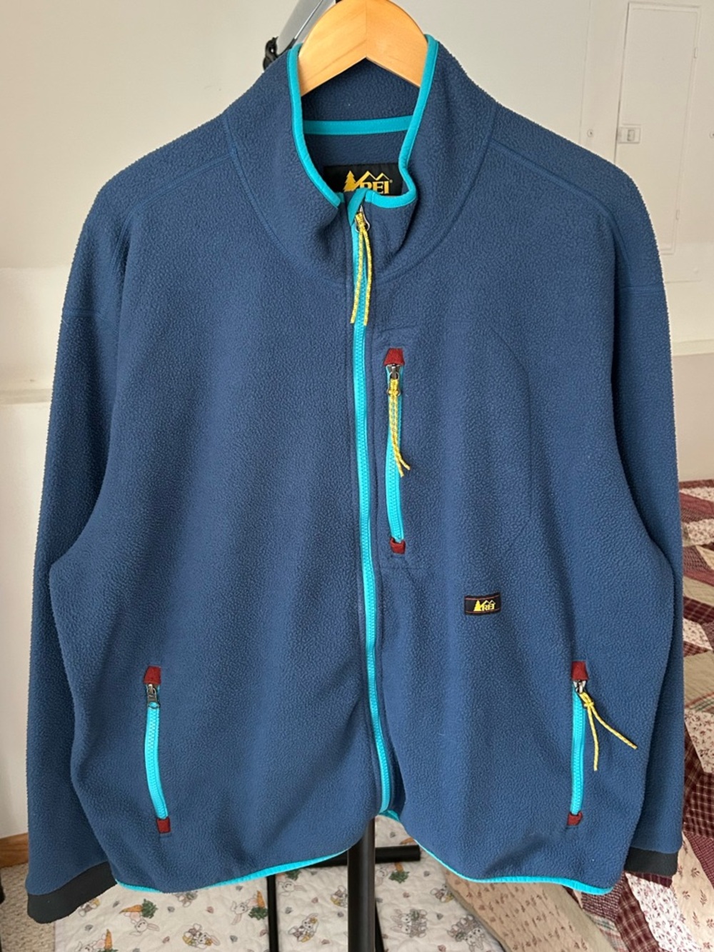 REI Fleece Full Zip Jacket Men’s XL